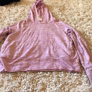 Athleta Girl Pink Longsleeve Hoodie